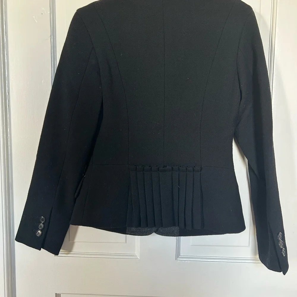 Louis Vuitton Black and Gray Women's Blazer - Picture 4 of 5